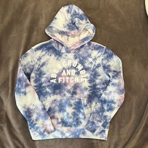 Abercrombie kids tie-dye hoodie sweatshirt